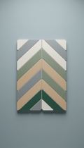 Porcelain Herringbone Tile Finish